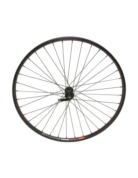 27.5 Alloy Front Wheel 36 Spoke 14gBlack 3/8 Q.R/Axle Double Wall Black.